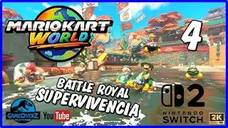MARIO KART WORLD SWITCH 2 - BATTLE ROYAL SUPERVIVENCIA CON BOO DIFICIL Y RABIANDO JAJA - ESPA&Ntilde;OL #4