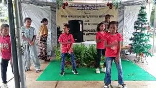 Dance Feliz Navidad Squad Kelas 4 C UPTD SDI SIKUMANA 2, Acara Natal Bersama 10 Januari 2026