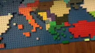 Lego map of Europe another update