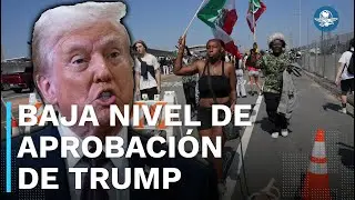 Trump busca elevar su nivel de aprobaci&oacute;n con redadas, afirman especialistas