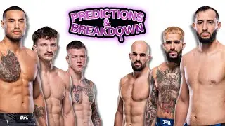 My UFC Fight Night Ulberg VS Reyes Predictions and MMA Breakdown!