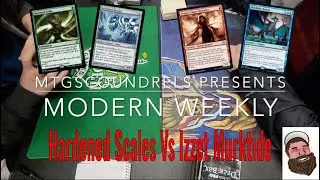 Modern Weekly Hardened Scales Vs Izzet Murktide | Magic: The Gathering