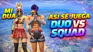 asi juego DUO VS SQUAD🔥con mi DUA botcita😱