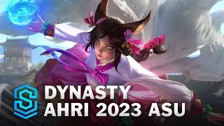 Dynasty Ahri Skin Spotlight - League of Legends