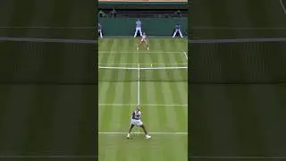 Coco Gauff instincts 😎 #tennis #wimbledon