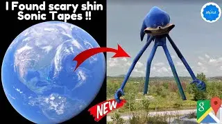 I Found Shin Sonic Tapes ! on Google Maps and Google Earth 😱#mystisk #googleearth