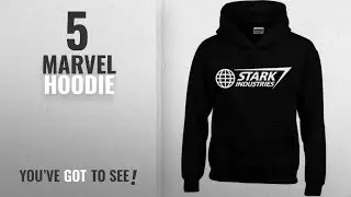 Top 10 Marvel Hoodie [2018]: 'STARK INDUSTRIES' Super Hero Movie & Comic Book Fan Gift Unisex