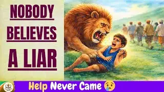 Nobody Believes a Liar 🤥❌👂  | Moral Story for Kids | Level 1 English Story | Talk Through Tales |