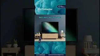 Save your investment from damage!⛓️&zwj;💥🛠️#tvprotection #Damageproof #Tv shield #DustProof#SplashProof