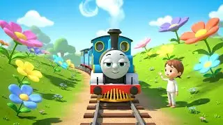 The Sleepy Train Is Coming Too Late 🚂 | Nursery Rhymes for Kids & Baby Songs