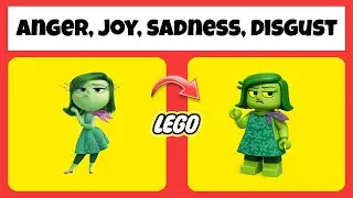 LEGO Inside Out: Emotions Go on a Wild Adventure!