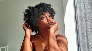 Perm rod set on wet 4c hair./Very detailed perm rod set! NO HEAT! 4chair #permrod #4chair