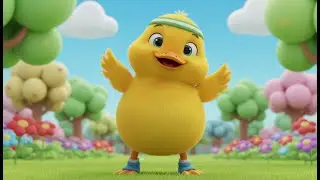 Entchen macht Gymnastik 🦆 2 | Bewegungslied für Kinder | Tanzen & Mitmachen