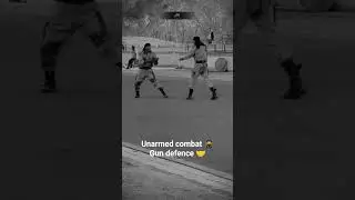unarmed combat 🥷🏻 gun defence⚔️
