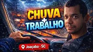 05: &ldquo;Trabalhando na chuva forte🌩️dia real de um t&eacute;cnico de internet 🚗🌧️&rdquo;  &ldquo;Joa&ccedil;aba e Regi&atilde;o telecom 