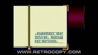 Blue Almanac (Sega Genesis / Mega Drive) Intro