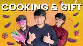 Cooking Baingan Bharta 🍆😂 | Secret Santa Surprise 🎅 | Gaurang Manchekar