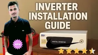 Ups Inverter Installation Step by Step | Home Inverter Battery Wiring and Connection Guide ||