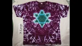 MrTieDye LIVE how to tie dye the Star of David and Q&A ~ Sinew Workings ~ (Read Extra Notes)
