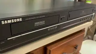Samsung DVD-VR330 VCR to DVD Recorder & Player Combo Black