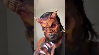 Demon. Makeup 😈 #Demon #halloween #makeup