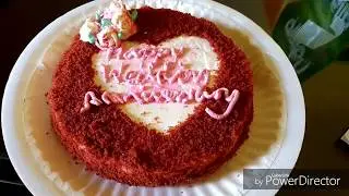 Red velvet cake half (1/2) Kg  | Easy red velvet cake