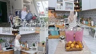 Vlog Ibu Rumah Tangga | Rutinitas Harian Ibu Rumah Tangga | Beberes Rumah | Masak Menu Sederhana