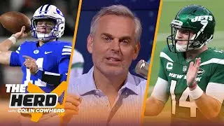 Sam Darnold deserves fair shot in Carolina, Zach Wilson wins in Jets trade &mdash; Colin | NFL | THE HERD