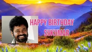 Director SUKUMAR Birthday || Host by Raghavendra Anandas