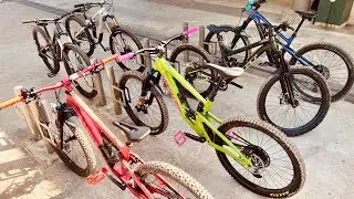 Santa Cruz Nomad on Full Coarse North Chestnut Uncut| Canyon Neuron AXS Bikes [GapsTv DarkHorse23]