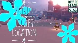 15 Bonus Tickets Location Guide - Days of Feast 2025 - Sky: Children of the Light