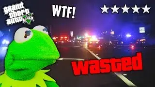 GTA 5 5-Star Wanted Level in Real Life! 