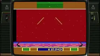 The Earth Dies Screaming (Atari 2600) Gameplay | Classic First-Person Space Defense Action