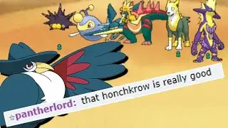 Honchkrow Sweeps Full Electric Team