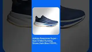 Adidas Response Super - Size 13 Men Running Shoes Dark Blue IF8598 NEW