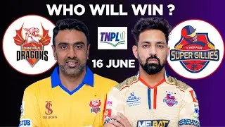 TNPL 16 JUNE Match | Top Performers, Stats & Analysis#tnplt20 #dream11prediction #fancode