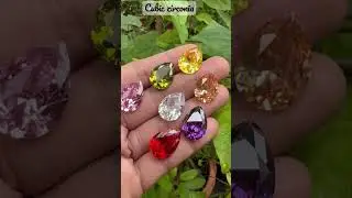 Lab made cubic zirconia mohs scale hardness 7