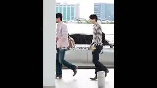 The way they're walking so stiffly is killing me