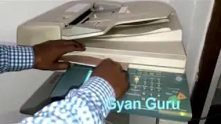 white line & light image to clean image of photo copier machine