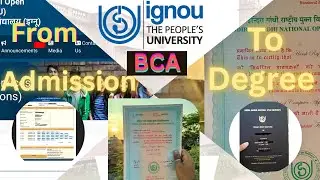 BCA from IGNOU ||ADMISSION To DEGREE 🔥Don&rsquo;t miss the Chance 🫨|Eligibility,Fees,Process|Watch Now ✅