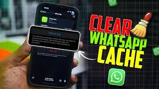 How to Clear WhatsApp Cache on iPhone | Free Up Storage