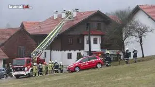 Sieben Feuerwehren bei Zimmerbrand in Geiersberg im Einsatz