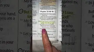 Psalm 31:14-16