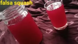 Falsa ka sharbat #falsa_squash @Rekabieshabi
