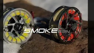 New MAVRK Smoke Euro Nymph Reel- Smoking Hot!