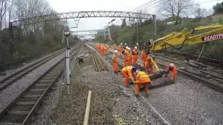 Track Renewal Time-Lapse