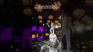Behind the scene of a magical night in the making! Fairmont Jaipur Wedding #weddingplanner #bts