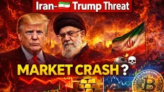Iran🇮🇷Protest & Trump Plan⚠️|Stock Market Crash या Rally?📉📈|Stock market Hindi Analysis#viral#video 