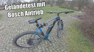Bosch E-Bike Tour / Gel&auml;ndetest nach Inspektion - Wilde Testfahrt im Wald