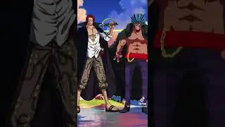 shanks vs rocks D xebec #anime #shorts